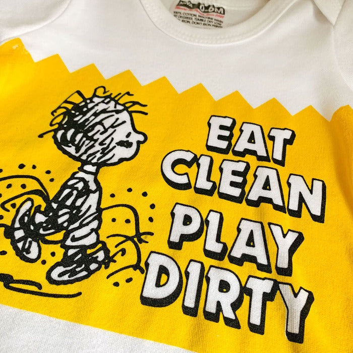 Eat Clean Play Dirty Baby Grow