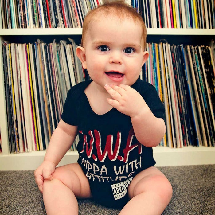 Nippa With Attitude Baby Grow