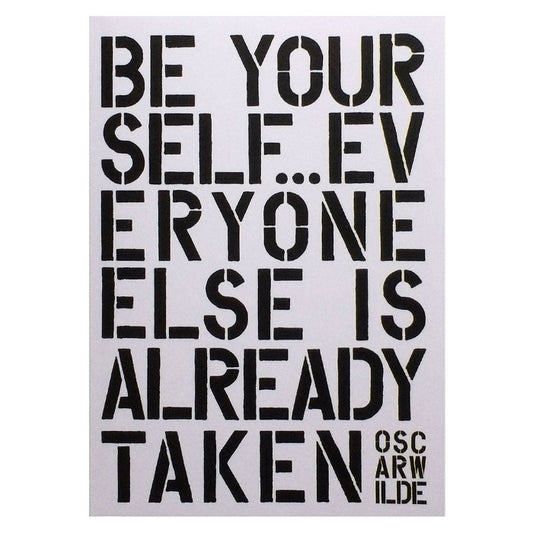 Be Yourself Greeting Card