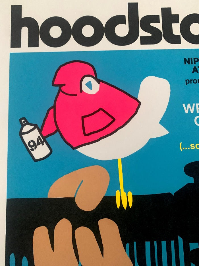 Hoodstock Festival (Blue) - Screen Print