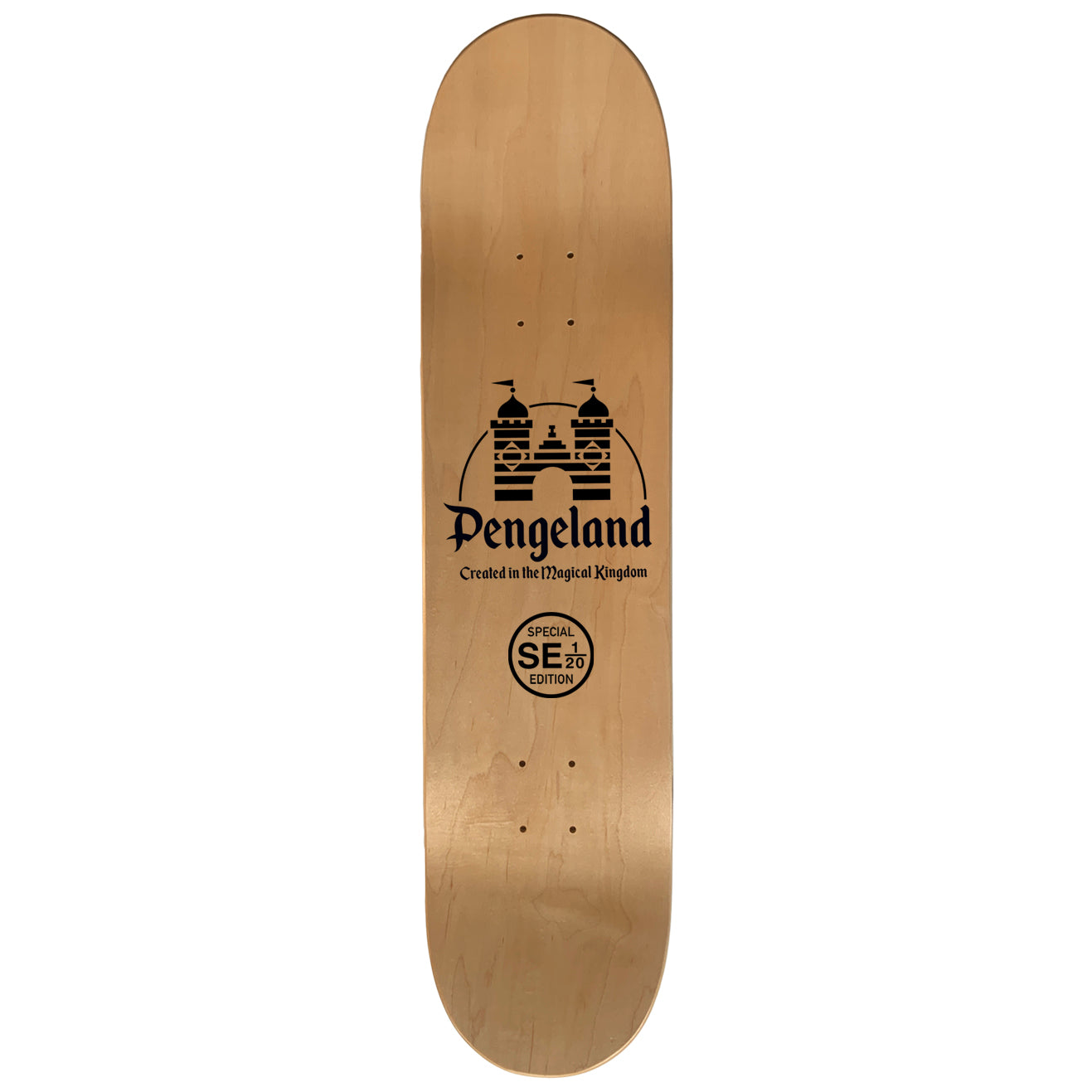 Eat Clean Play Dirty Skateboard Deck