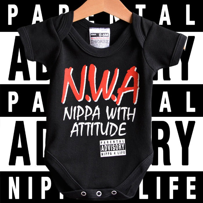 Nippa With Attitude Baby Grow