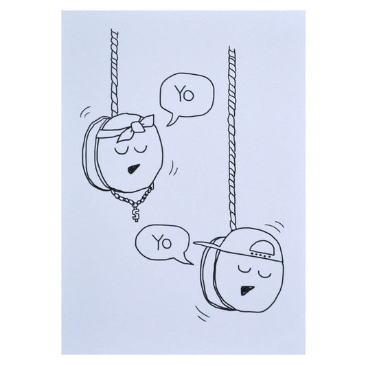 Yo Yo! Greeting Card