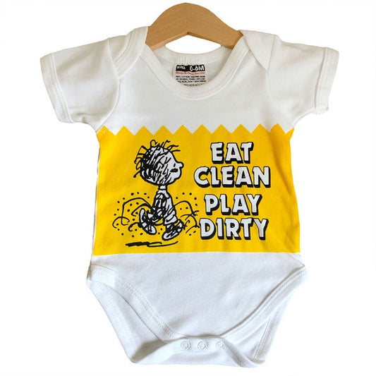 Eat Clean Play Dirty Baby Grow