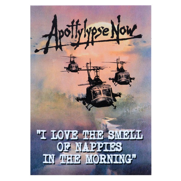Apottylypse Now Baby Card