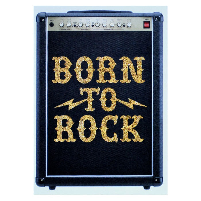 Born To Rock Greeting Card
