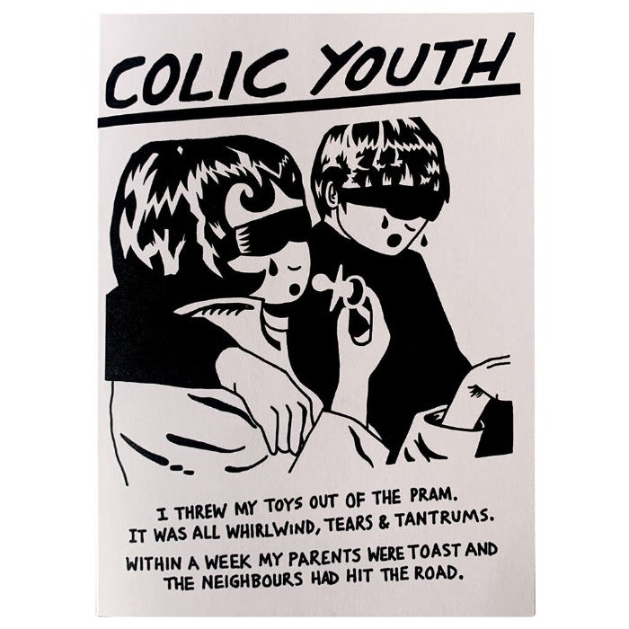 Colic Youth Greeting Card