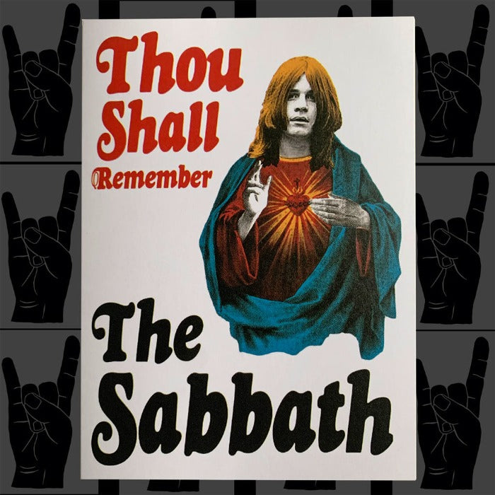 Thou Shall Remember The Sabbath Greeting Card
